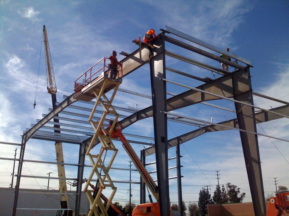 Steel Buildings Frames